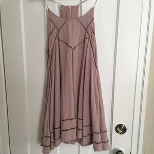 Mauve swing dress